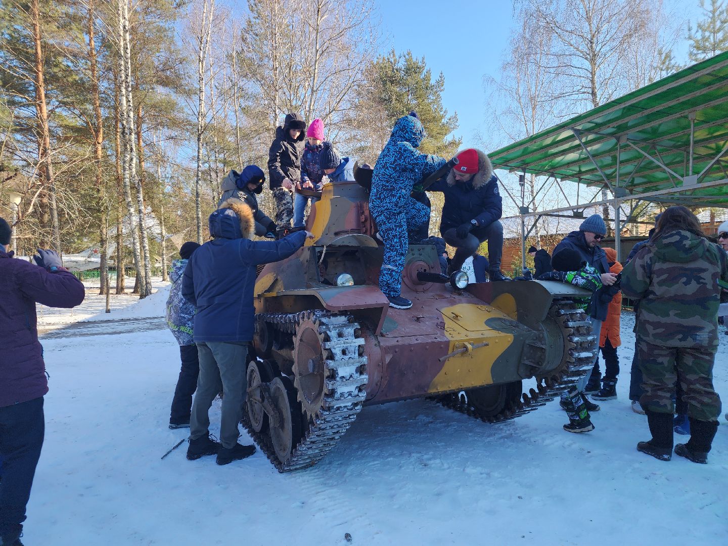 Черноголовка, военно-технический музей, день защитника отечества,