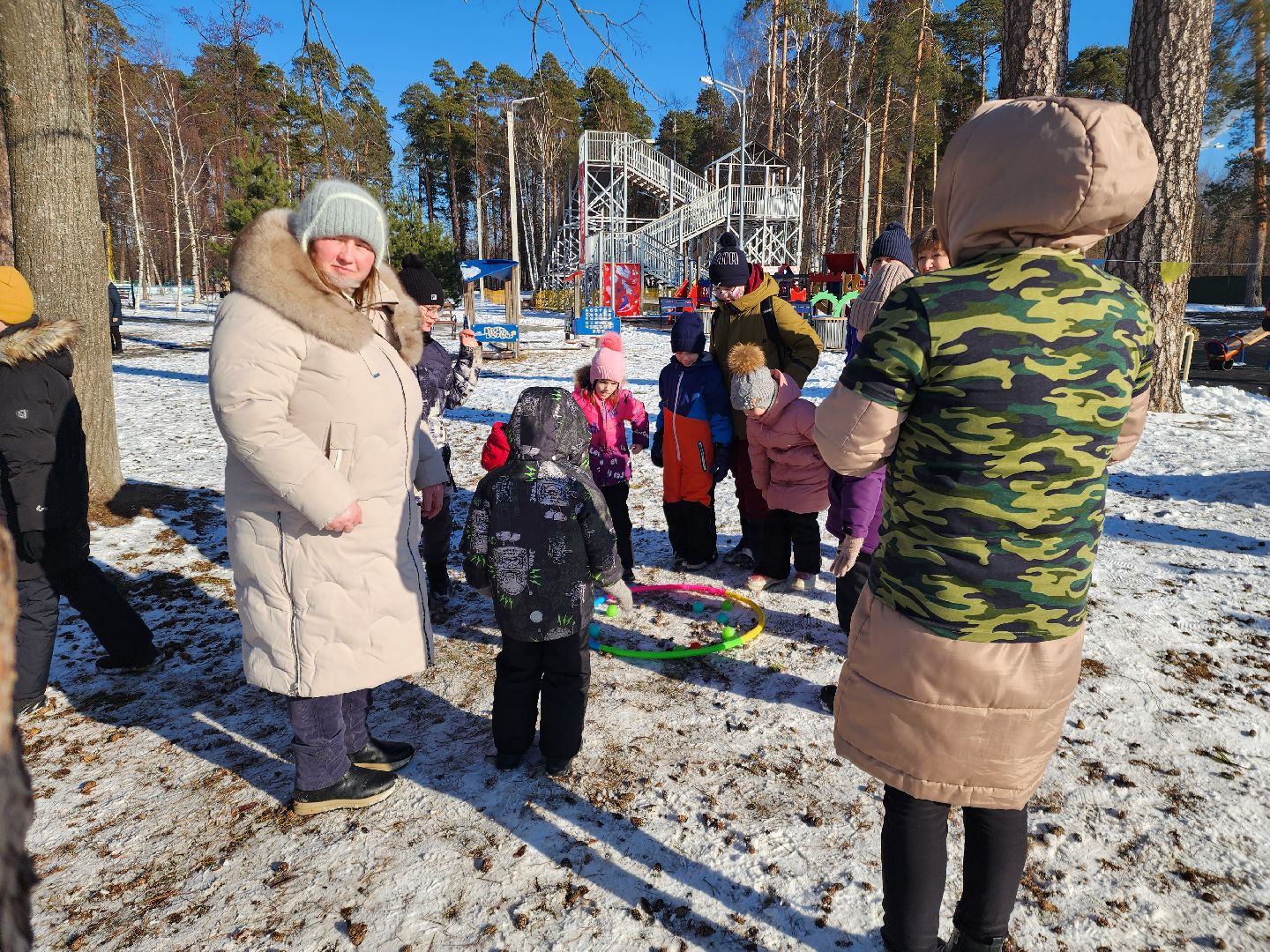 23 февраля, день защитника отечества, шатура, шатурский парк, дети,