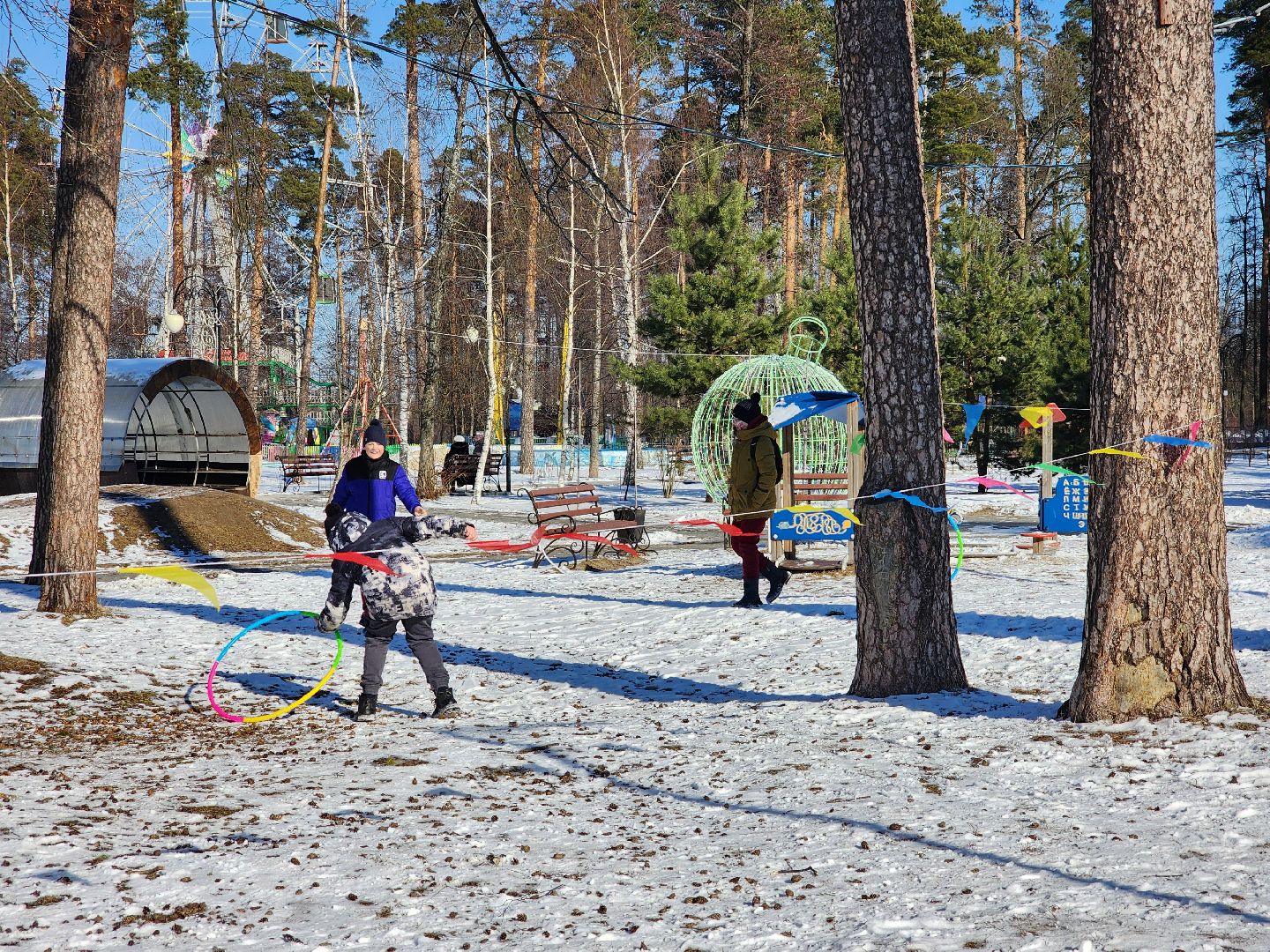 23 февраля, день защитника отечества, шатура, шатурский парк, дети,