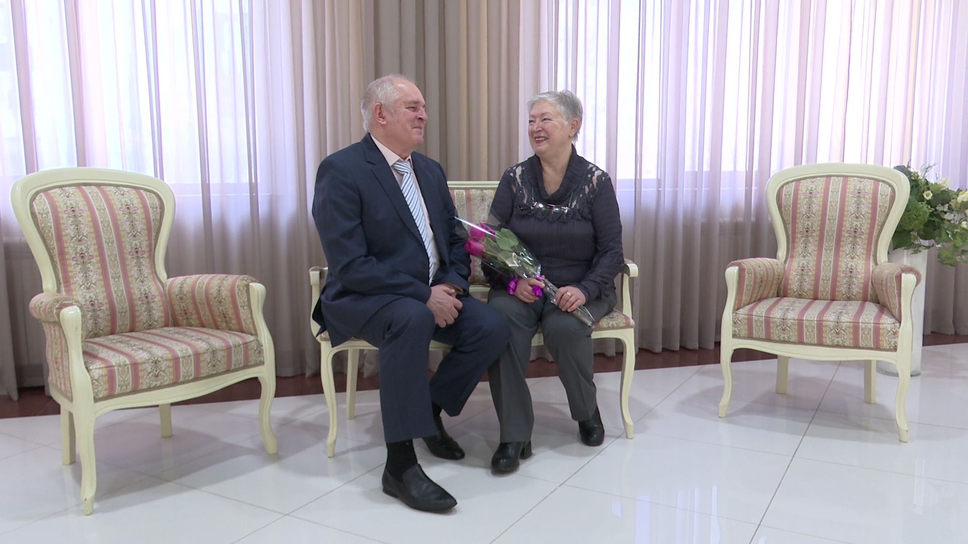 реутов, вертикалки, загс, 50 лет супружеской жизни, золотая свадьба,