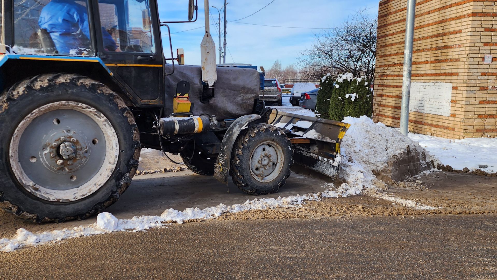 истра, уборка снега, благоустройство, вертикалки,