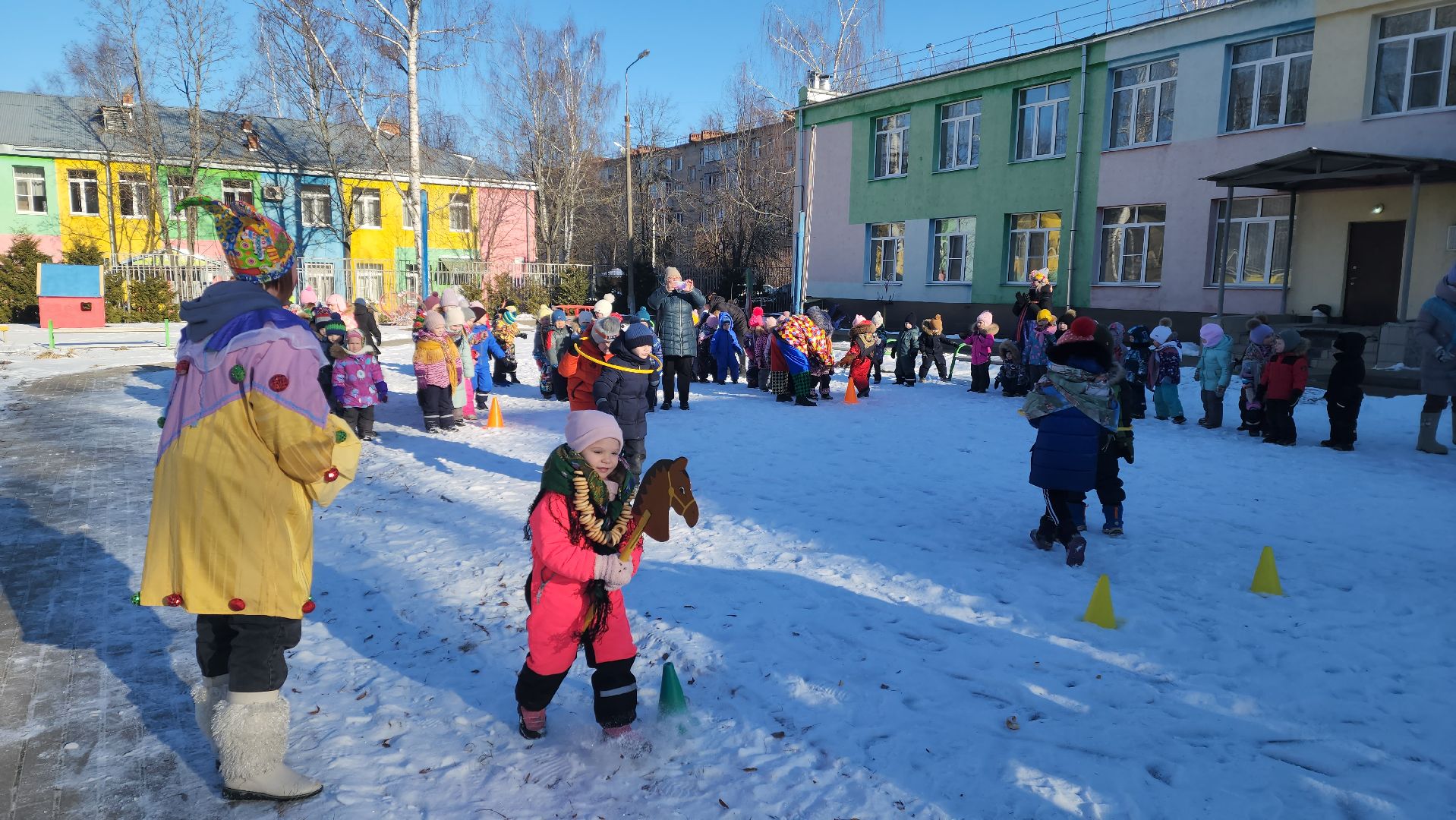 красноармейск, городской округ пушкинский, масленица, вертикалки, дошкольное образование,