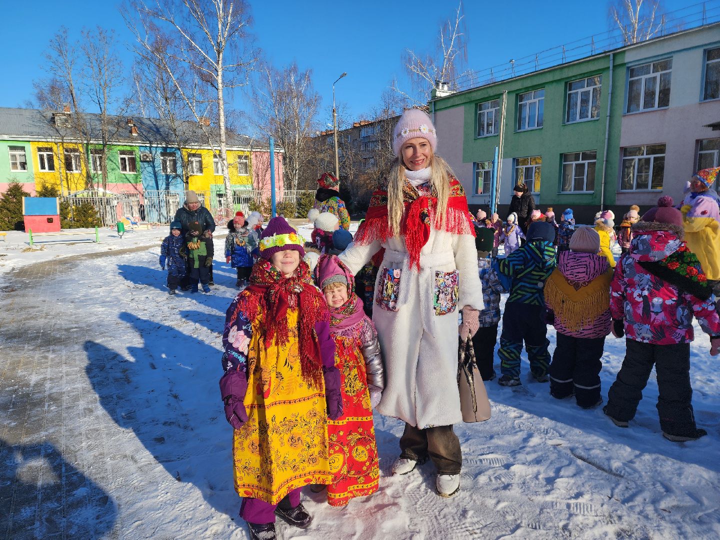 красноармейск, городской округ пушкинский, масленица, вертикалки, дошкольное образование,