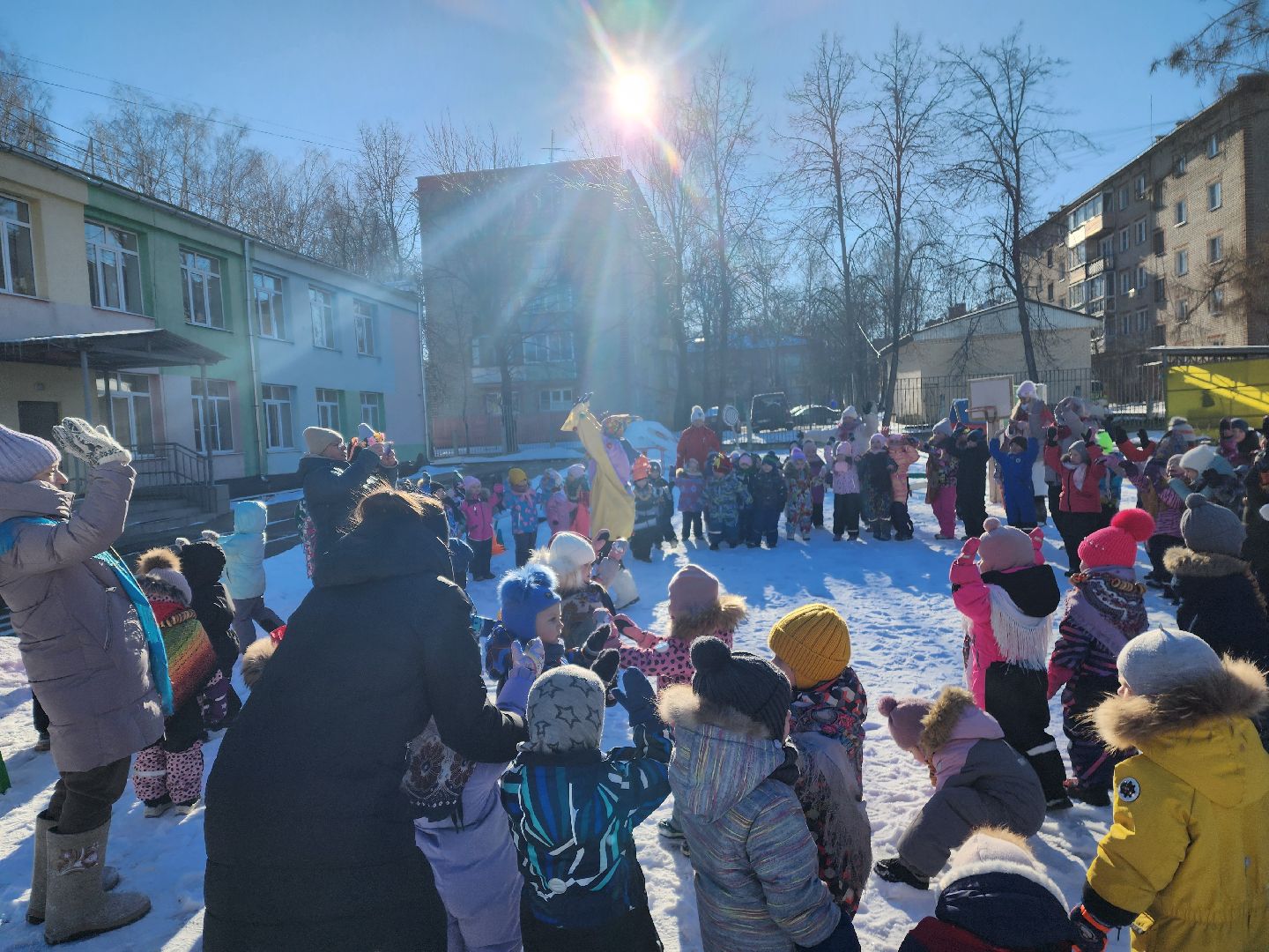 красноармейск, городской округ пушкинский, масленица, вертикалки, дошкольное образование,