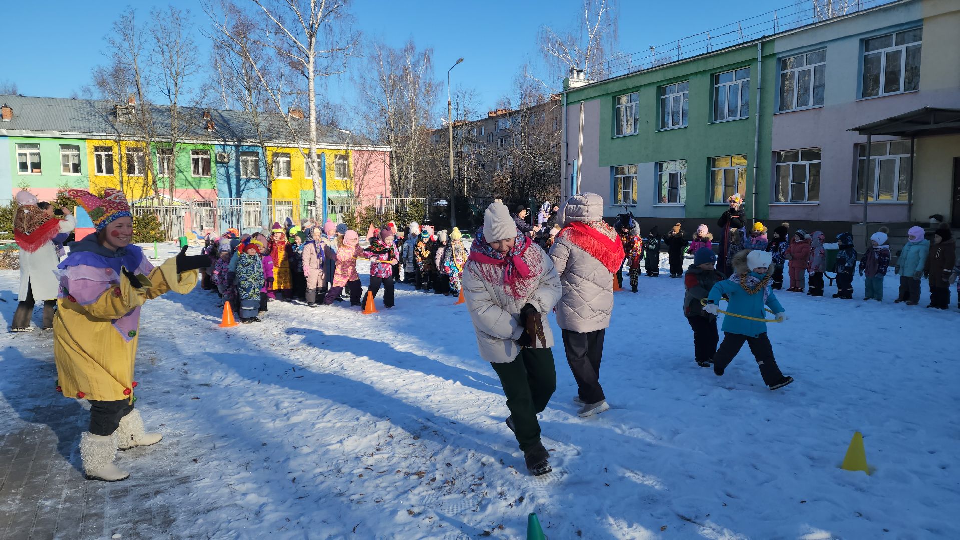 красноармейск, городской округ пушкинский, масленица, вертикалки, дошкольное образование,