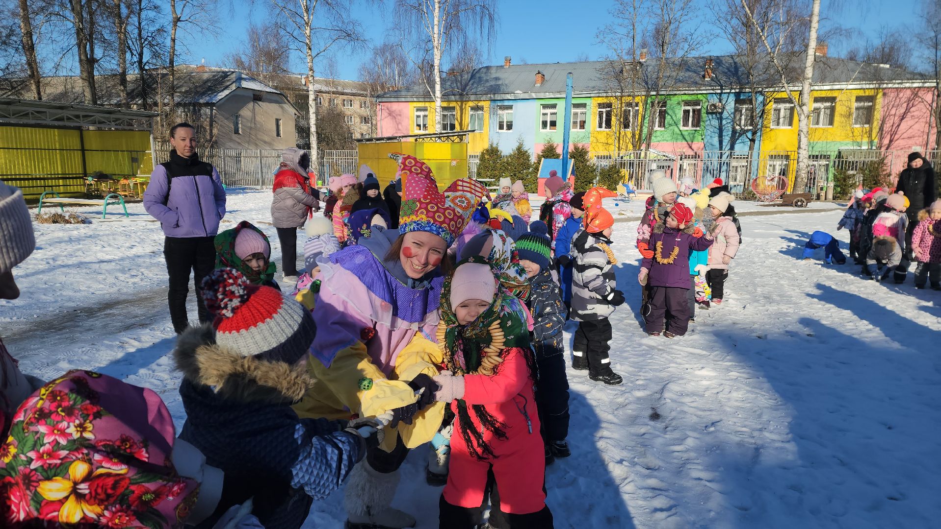 красноармейск, городской округ пушкинский, масленица, вертикалки, дошкольное образование,