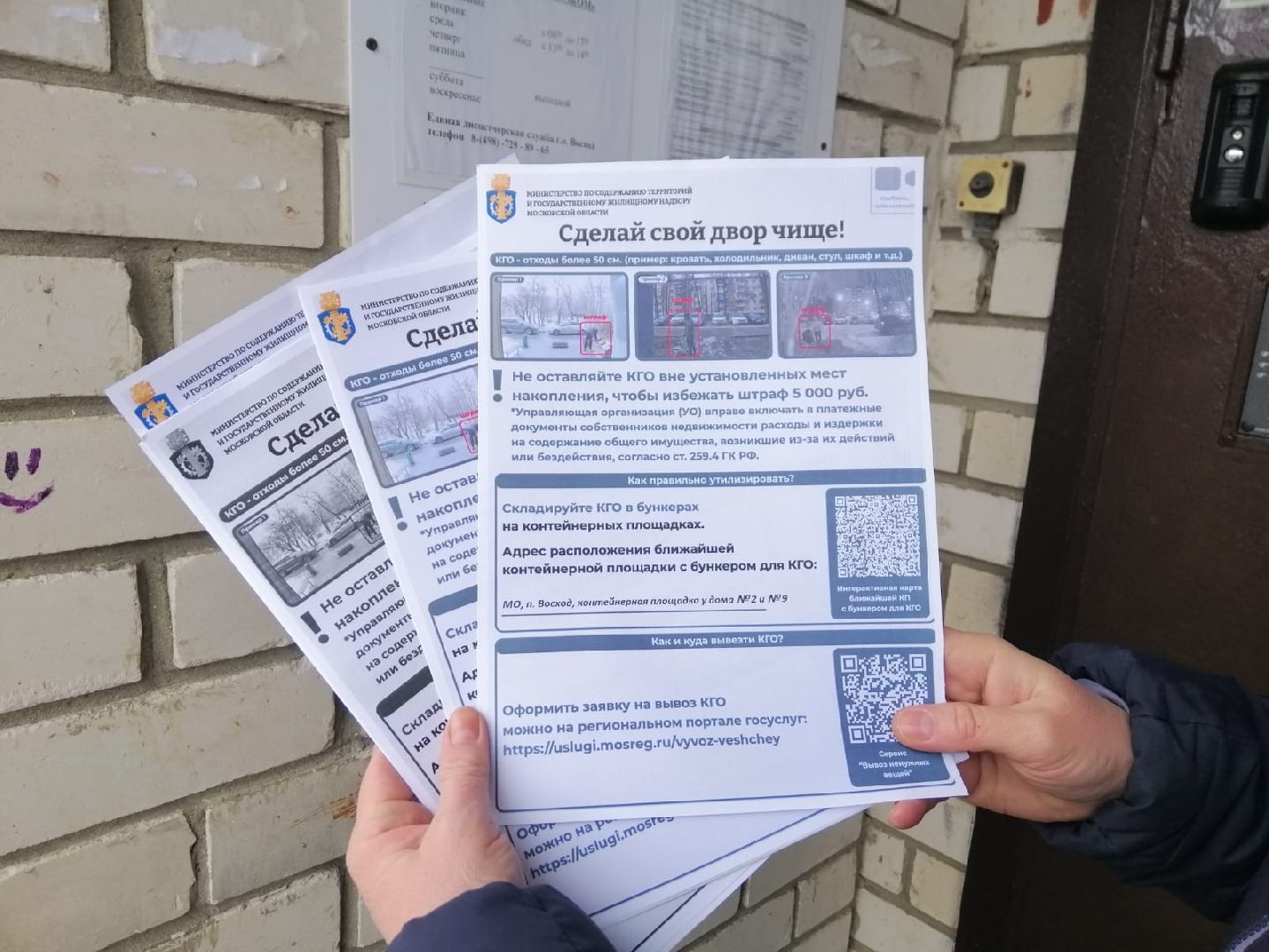 городской округ восход, сделай свой двор чище, вертикалки,незаконный выброс мусора,