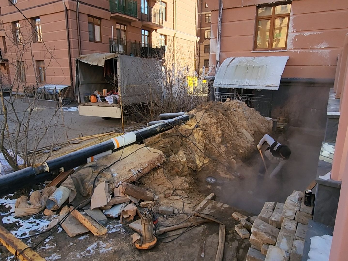 Трубы, Гвс, Цо, Ремонт, вертикалки