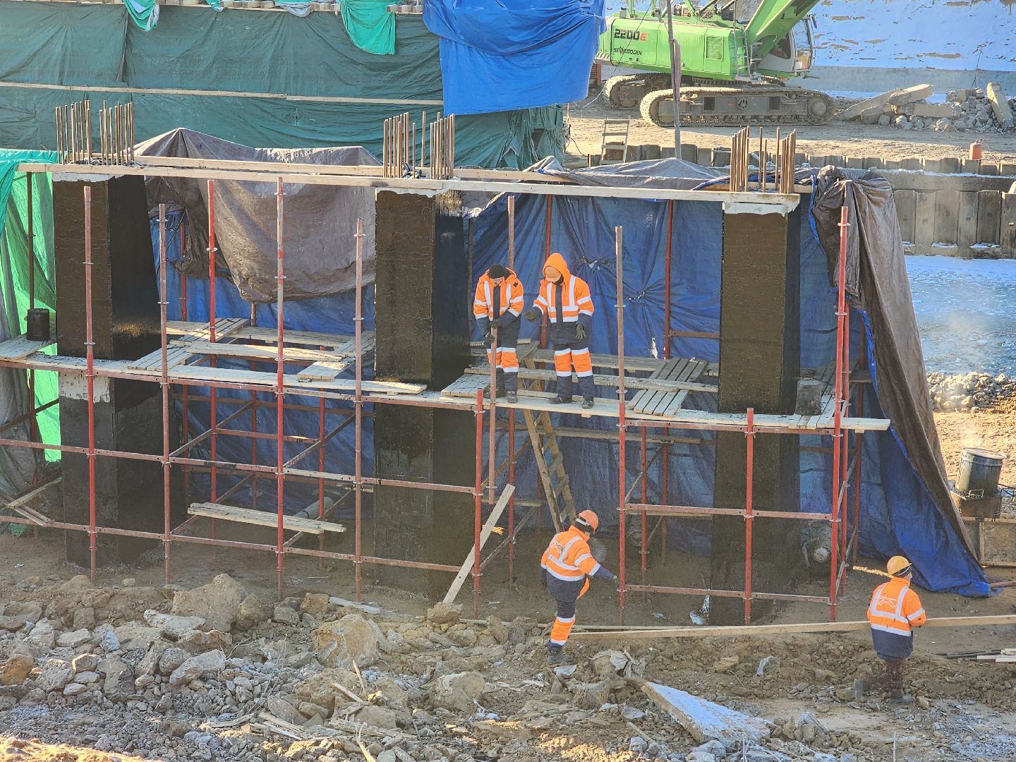 пушкино, мост, дорога, строительство,