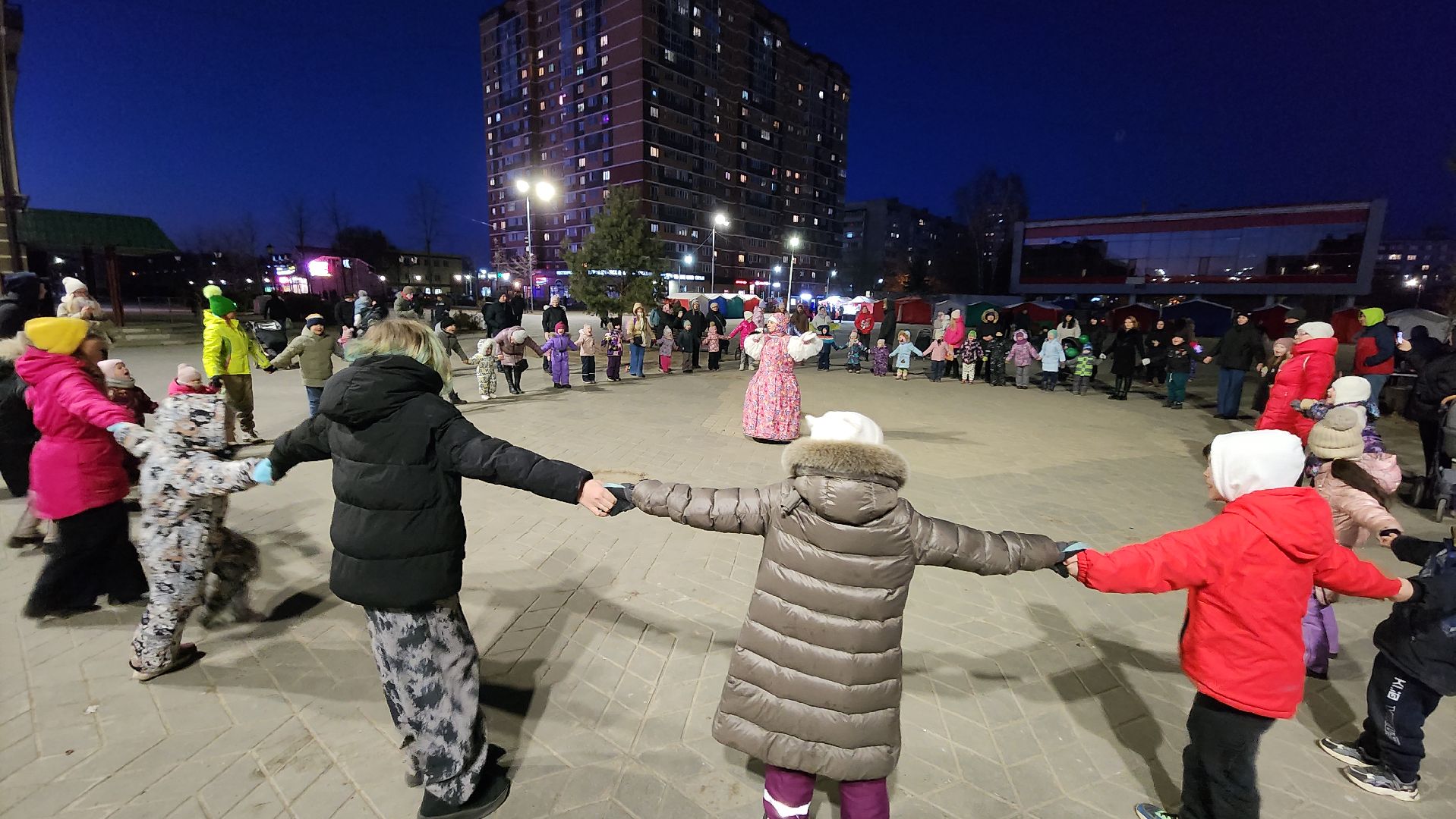Масленица, дети, Лосино-Петровский,