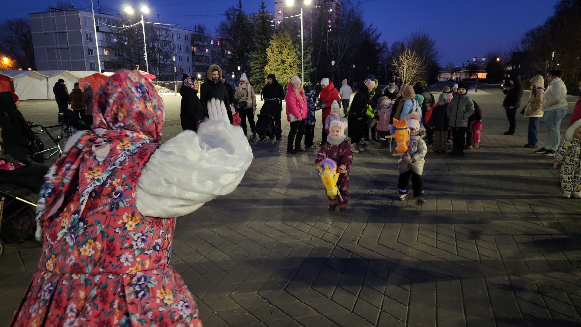 Масленица, дети, Лосино-Петровский,