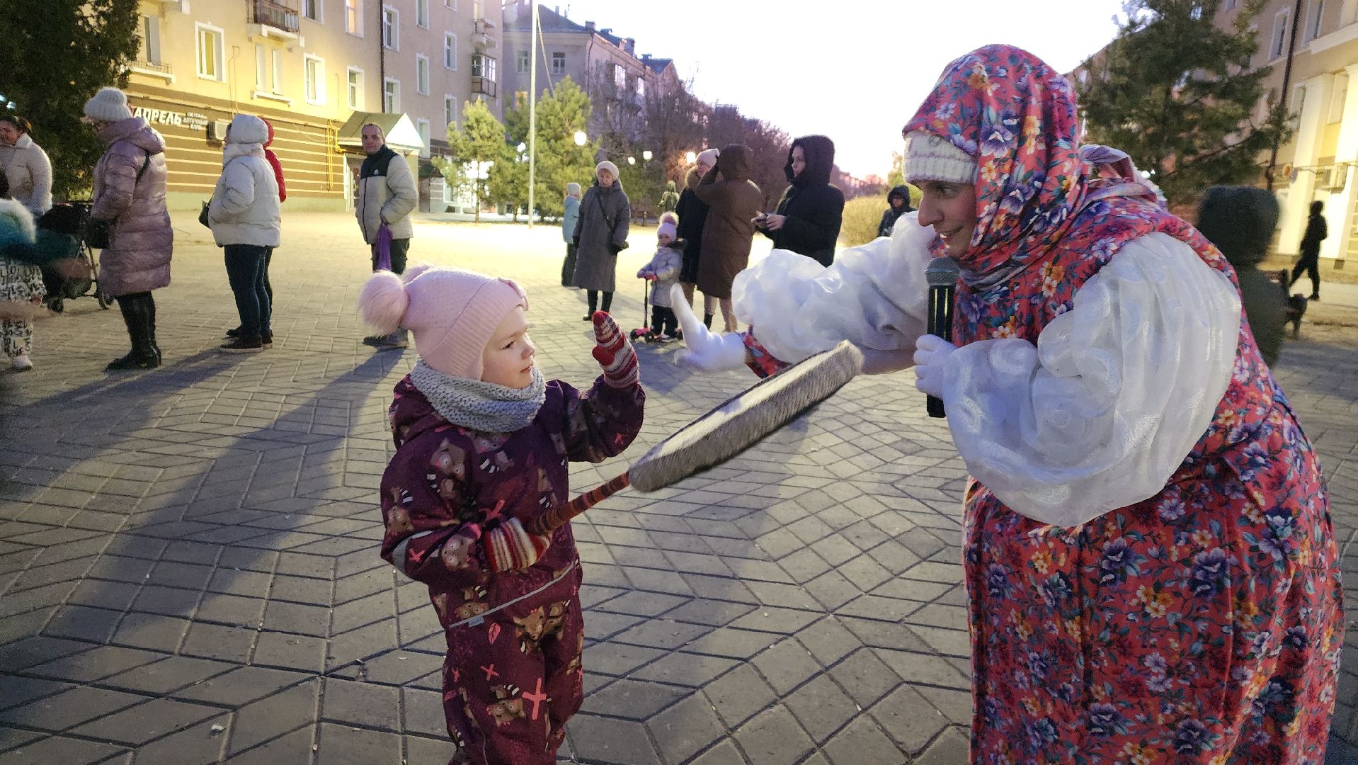Масленица, дети, Лосино-Петровский,