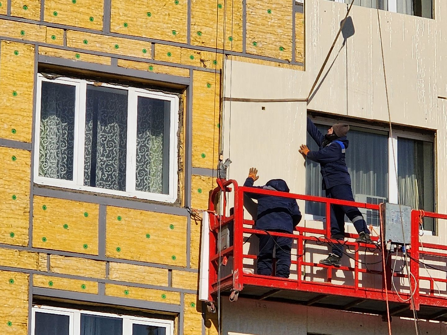 Чехов, улица Дружбы 1, жилой комплекс посейдон, капитальный ремонт фасада, реконструкция фасада, облицовка дома, наружная отделка, теплоизоляция, гидроизоляция, фонд капитального ремонта мо, вертикалки,