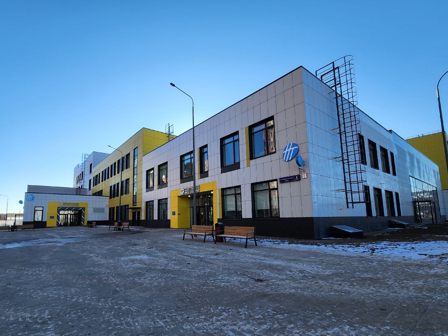 Новый корпус школы, мытищи,