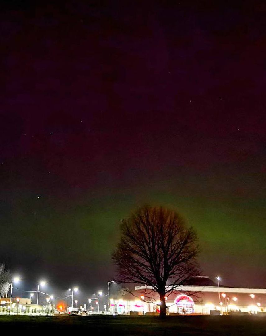 Сергиев Посад, Сергиево-Посадский городской округ, Северное сияние, Луна, Венера, Погода