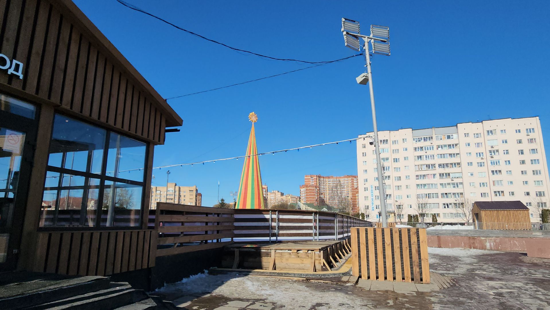 Масленица, Истра, городская площадь, благоустройство, вертикалки,