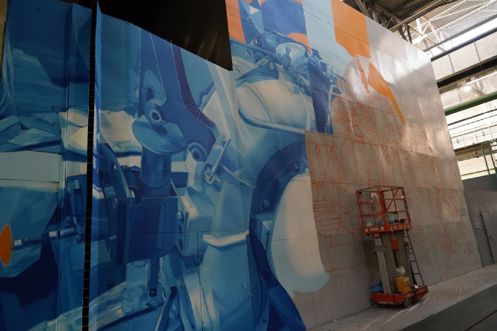 Коломна, коломенский завод,граффити,