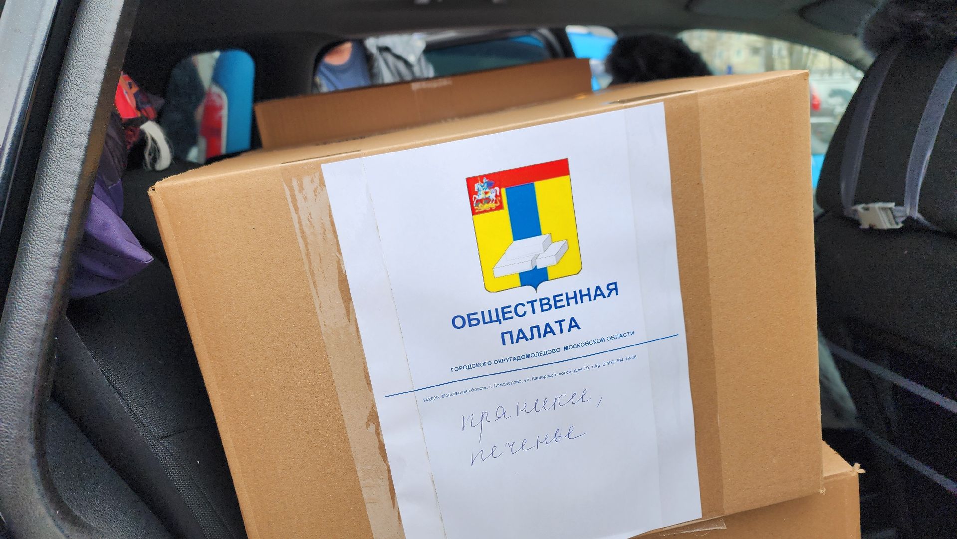 общественная палата, госпиталь, подарки, домодедово, подмосковье,