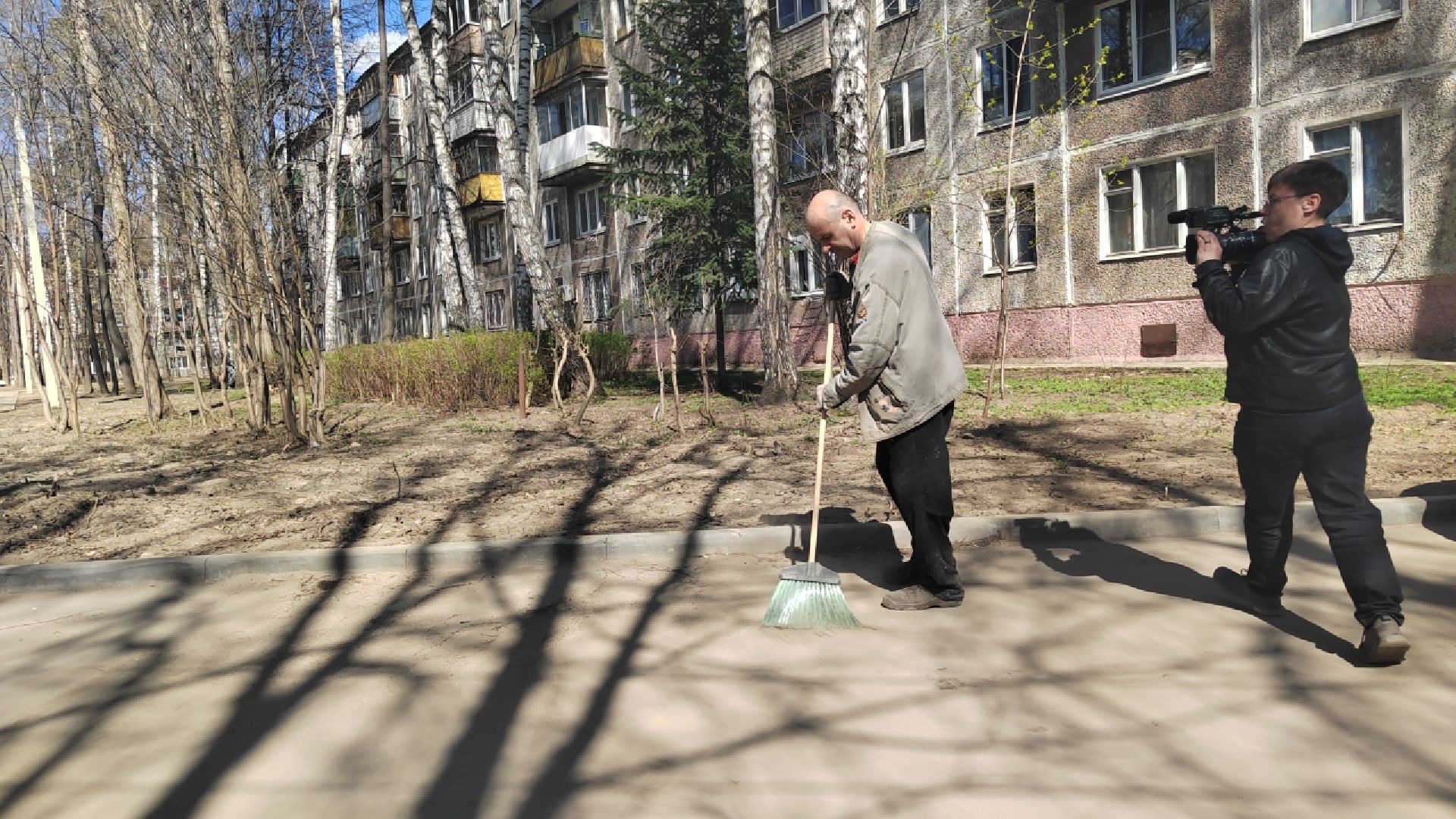 Пушкино, благоустройство, ГУСТ, весна в Подмосковье