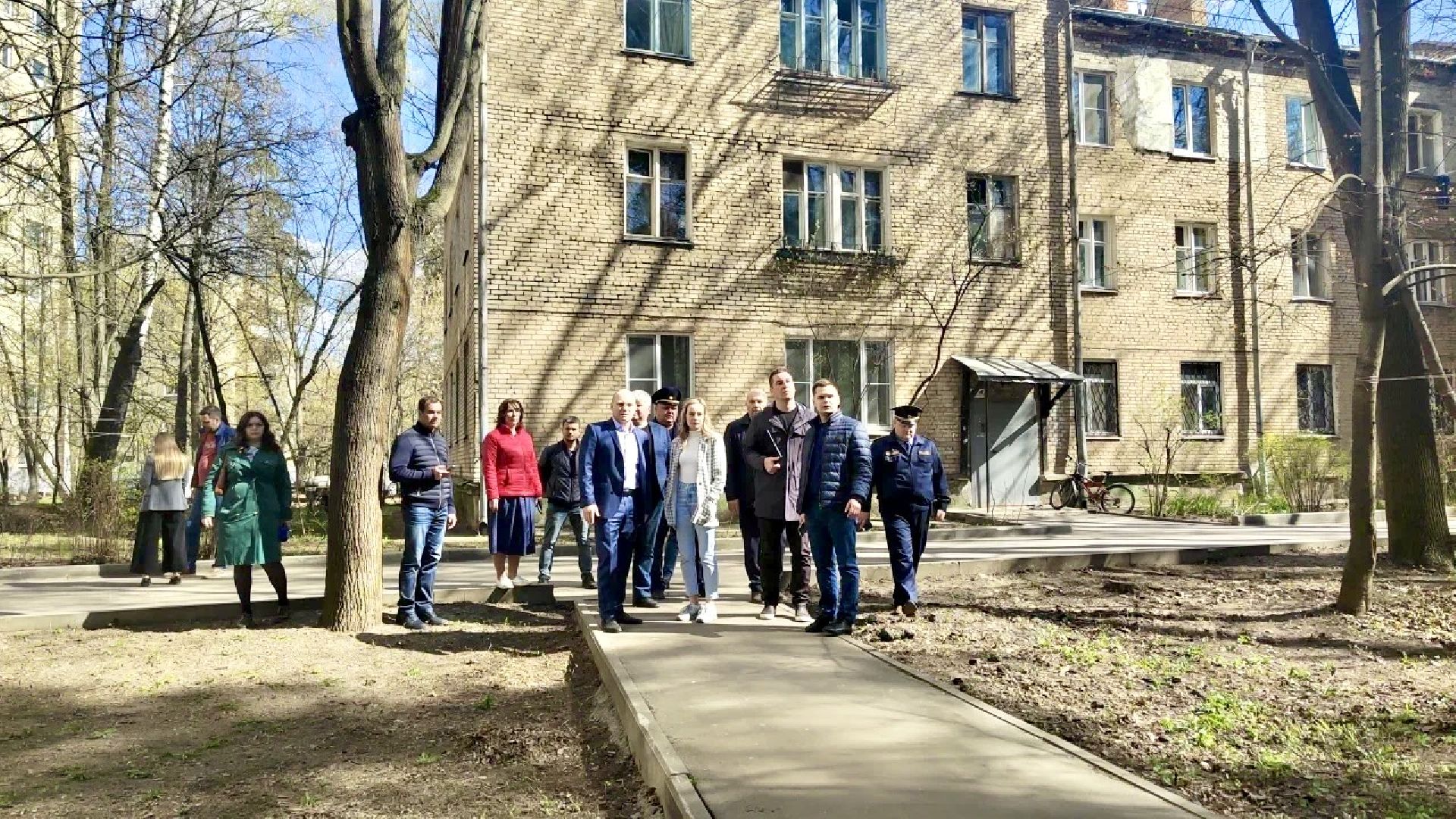 Пушкино, благоустройство, ГУСТ, весна в Подмосковье