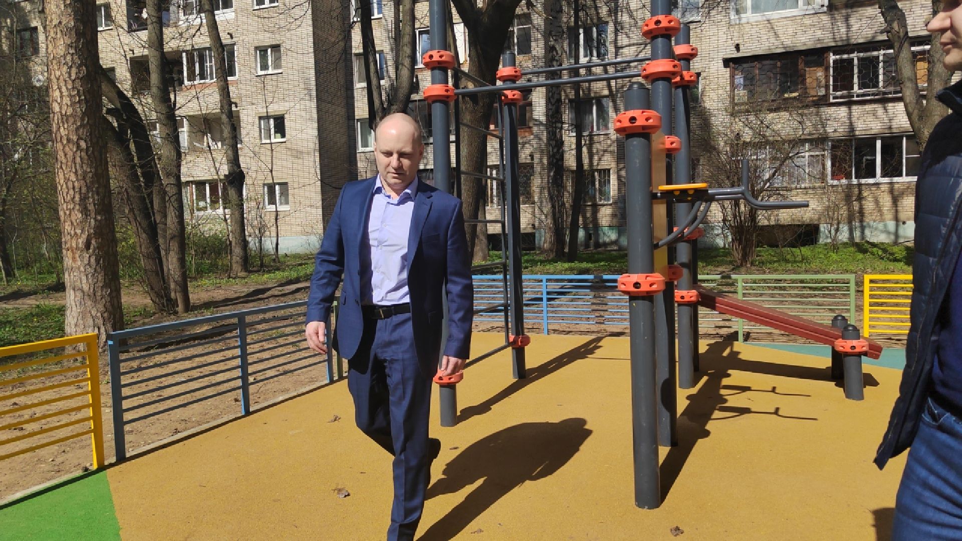 Пушкино, благоустройство, ГУСТ, весна в Подмосковье