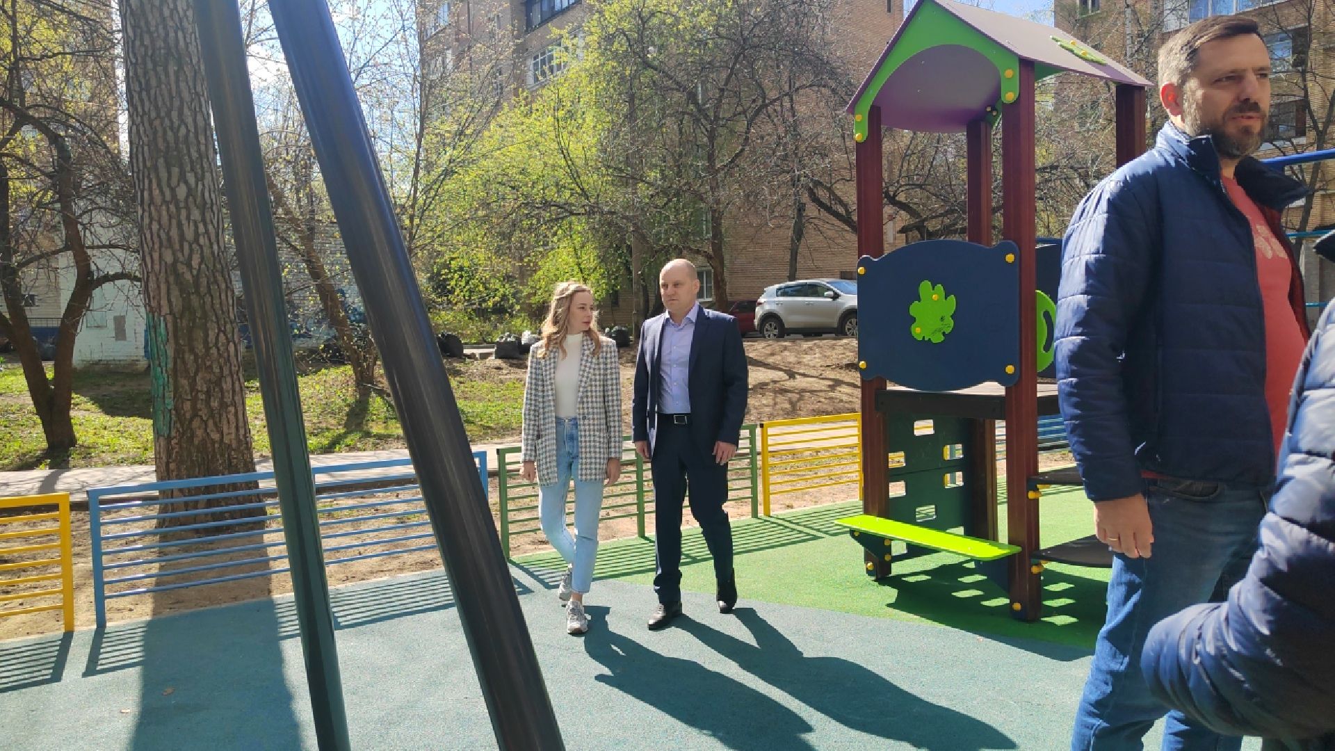 Пушкино, благоустройство, ГУСТ, весна в Подмосковье