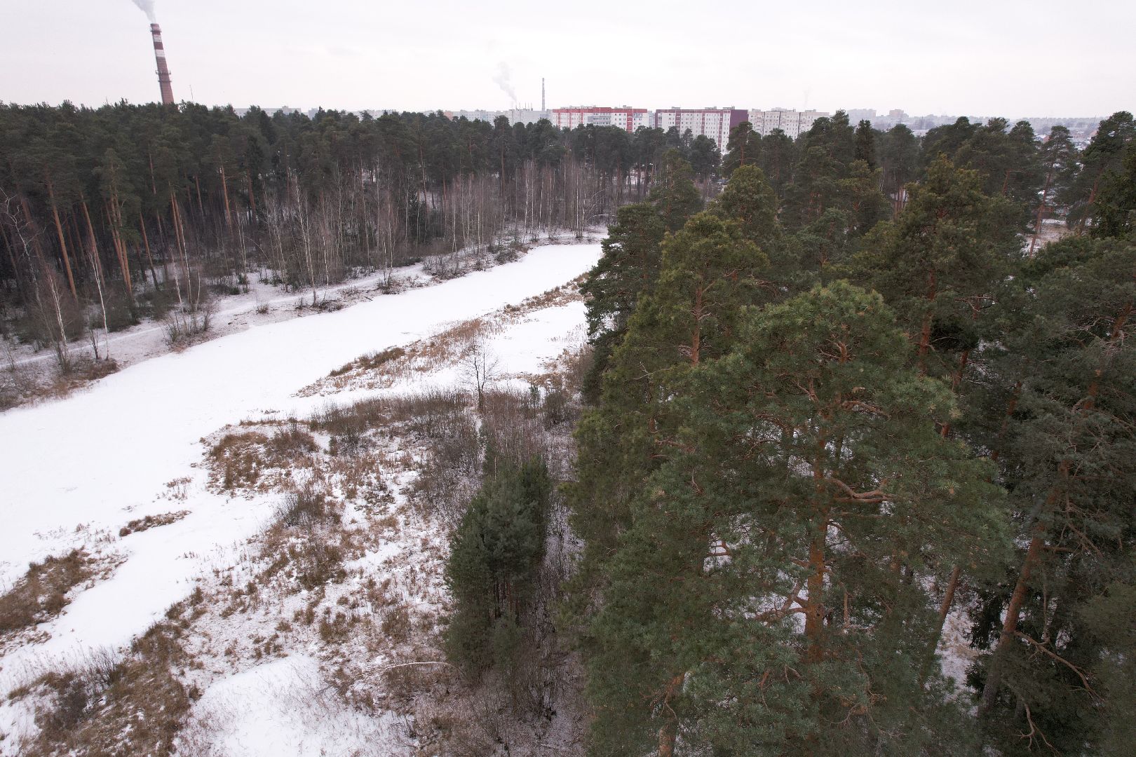 видео с коптера, орехово-зуево, благоустройство парка,