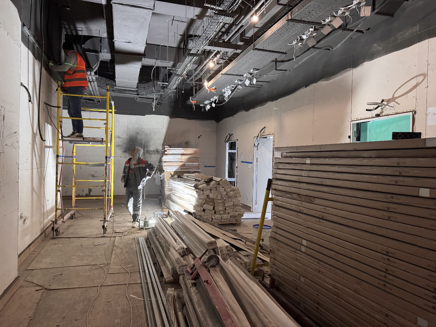 Новый консультативно-диагностический центр, Новый КДЦ в Ромашково, Одинцовская областная больница, вертикалки,