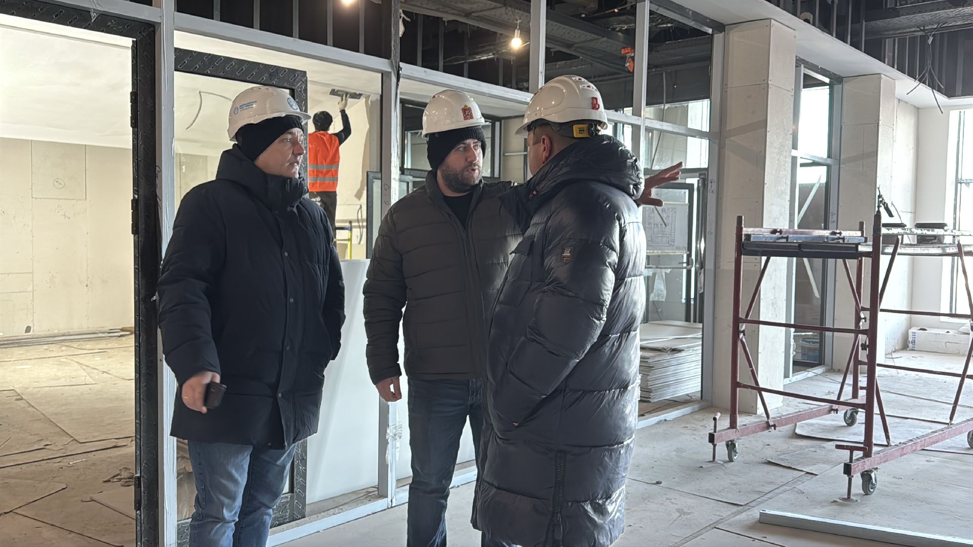 Новый консультативно-диагностический центр, Новый КДЦ в Ромашково, Одинцовская областная больница, вертикалки,