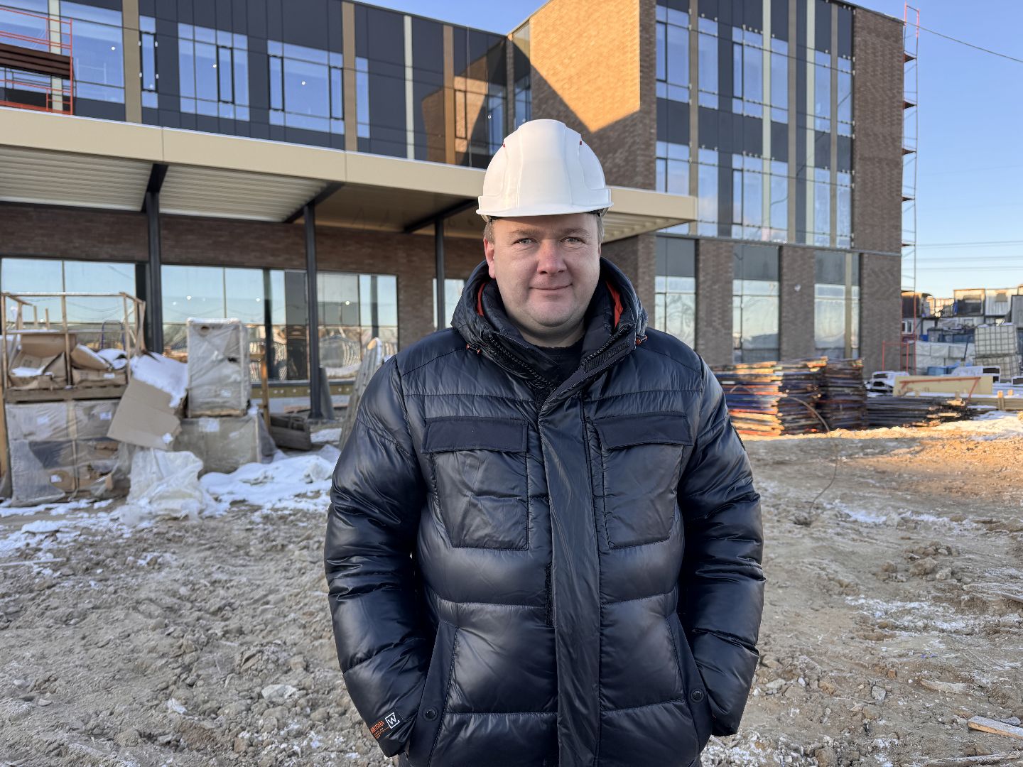 Новый консультативно-диагностический центр, Новый КДЦ в Ромашково, Одинцовская областная больница, вертикалки,