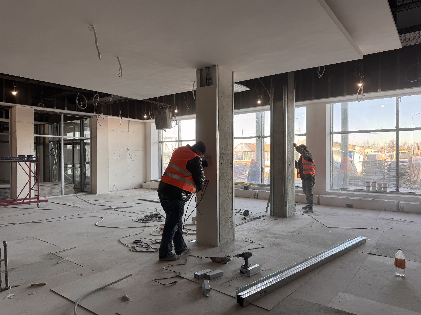 Новый консультативно-диагностический центр, Новый КДЦ в Ромашково, Одинцовская областная больница, вертикалки,