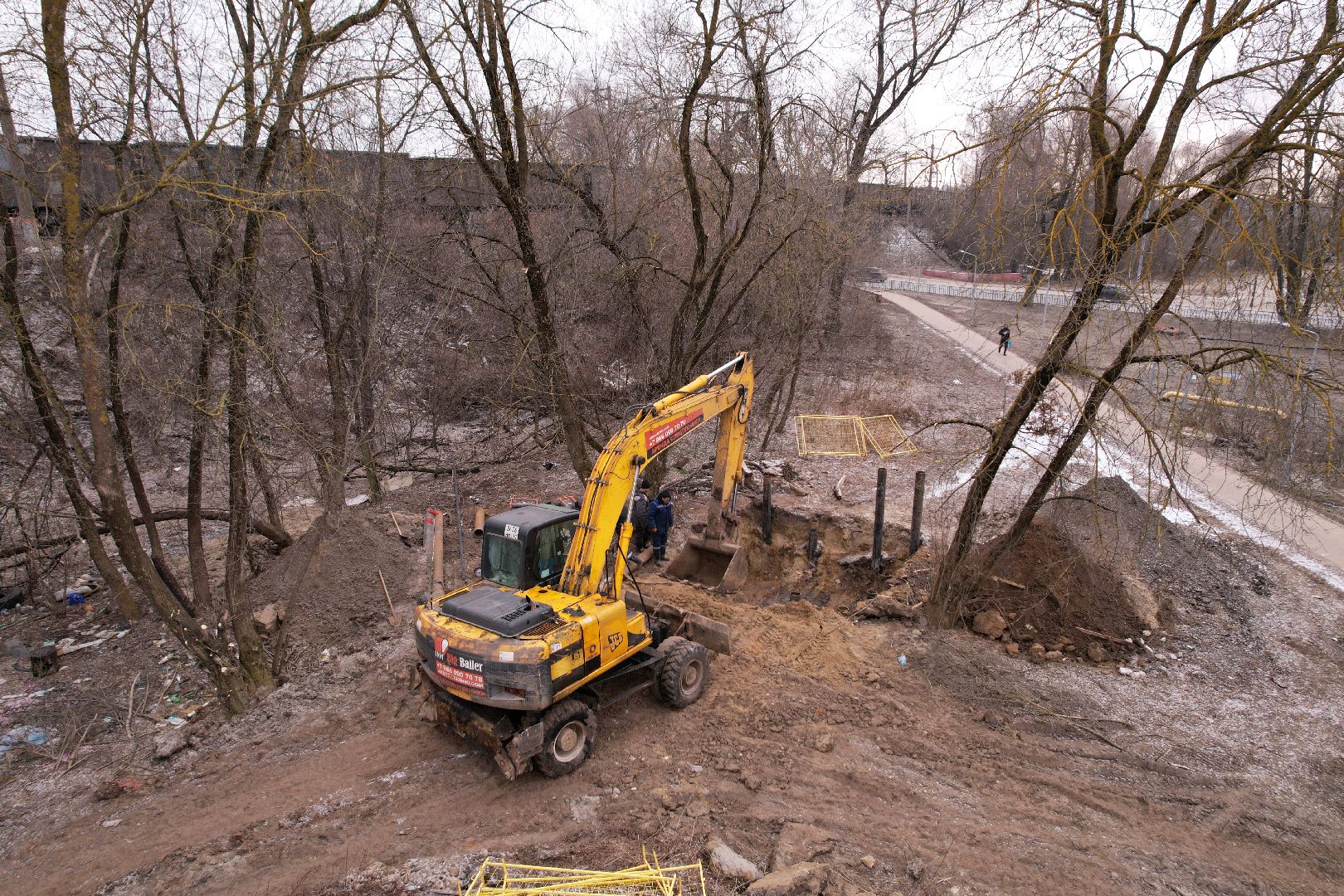видео с коптера, орехово-зуево, благоустройство сквера, ликино-дулево,