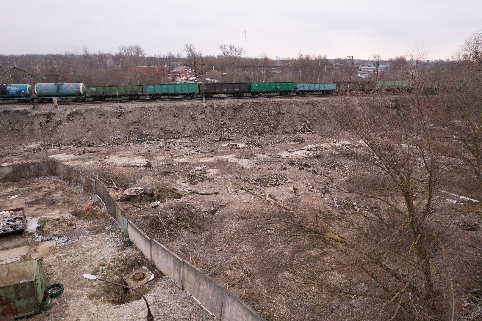 видео с коптера, орехово-зуево, благоустройство сквера, ликино-дулево,