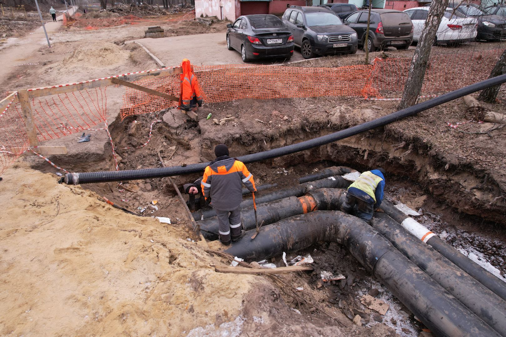 видео с коптера, орехово-зуево, благоустройство сквера, ликино-дулево,