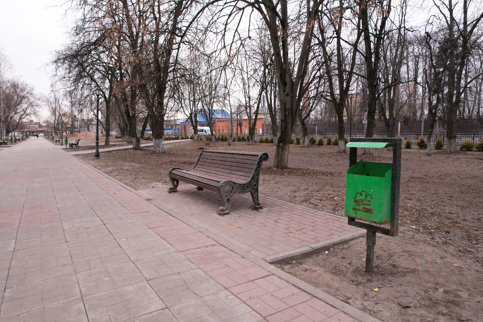 видео с коптера, орехово-зуево, сквер заводской, благоустройство сквера,