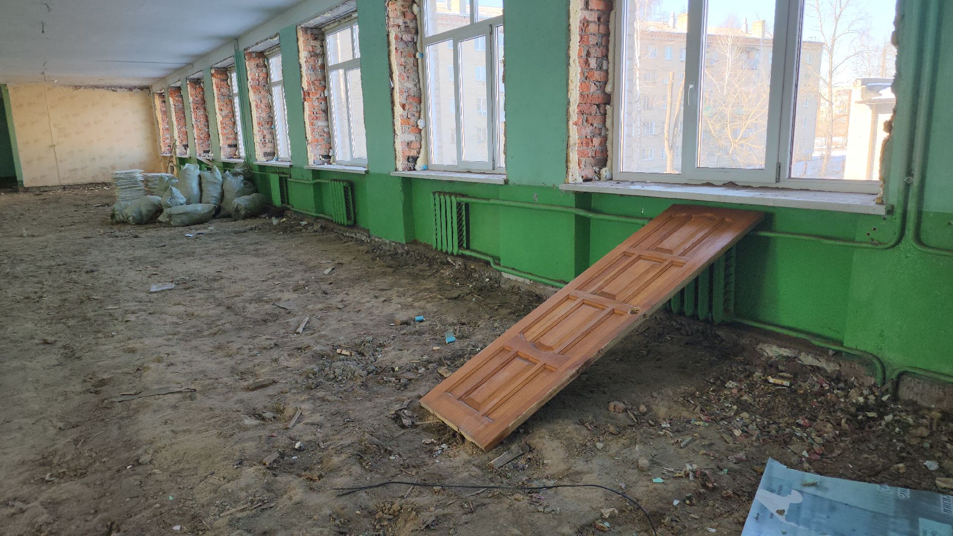 вертикалки, ремонт школ, орехово-зуевский округ, авсюнино,