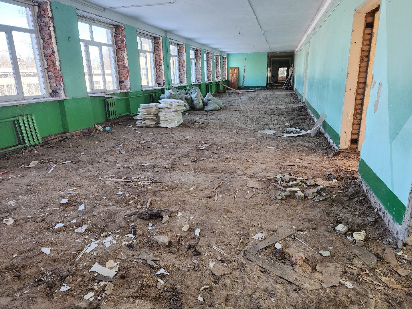 вертикалки, ремонт школ, орехово-зуевский округ, авсюнино,