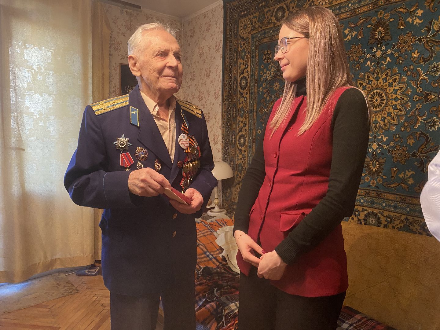 юбилейная медаль 80 лет Победы, 80 лет Победе, вручение медалей, Власиха 80 лет ВОВ, Власиха ветераны ВОВ, вертикалки,