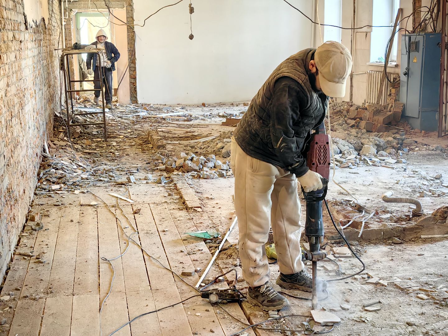 детский сад, капитальный ремонт, демонтаж, инженерные сети, стены, вертикалки,