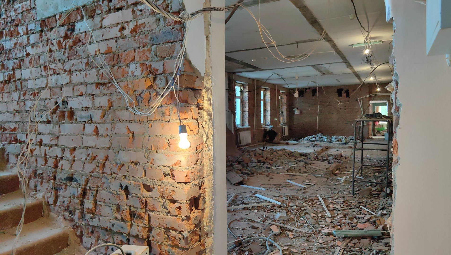 детский сад, капитальный ремонт, демонтаж, инженерные сети, стены, вертикалки,