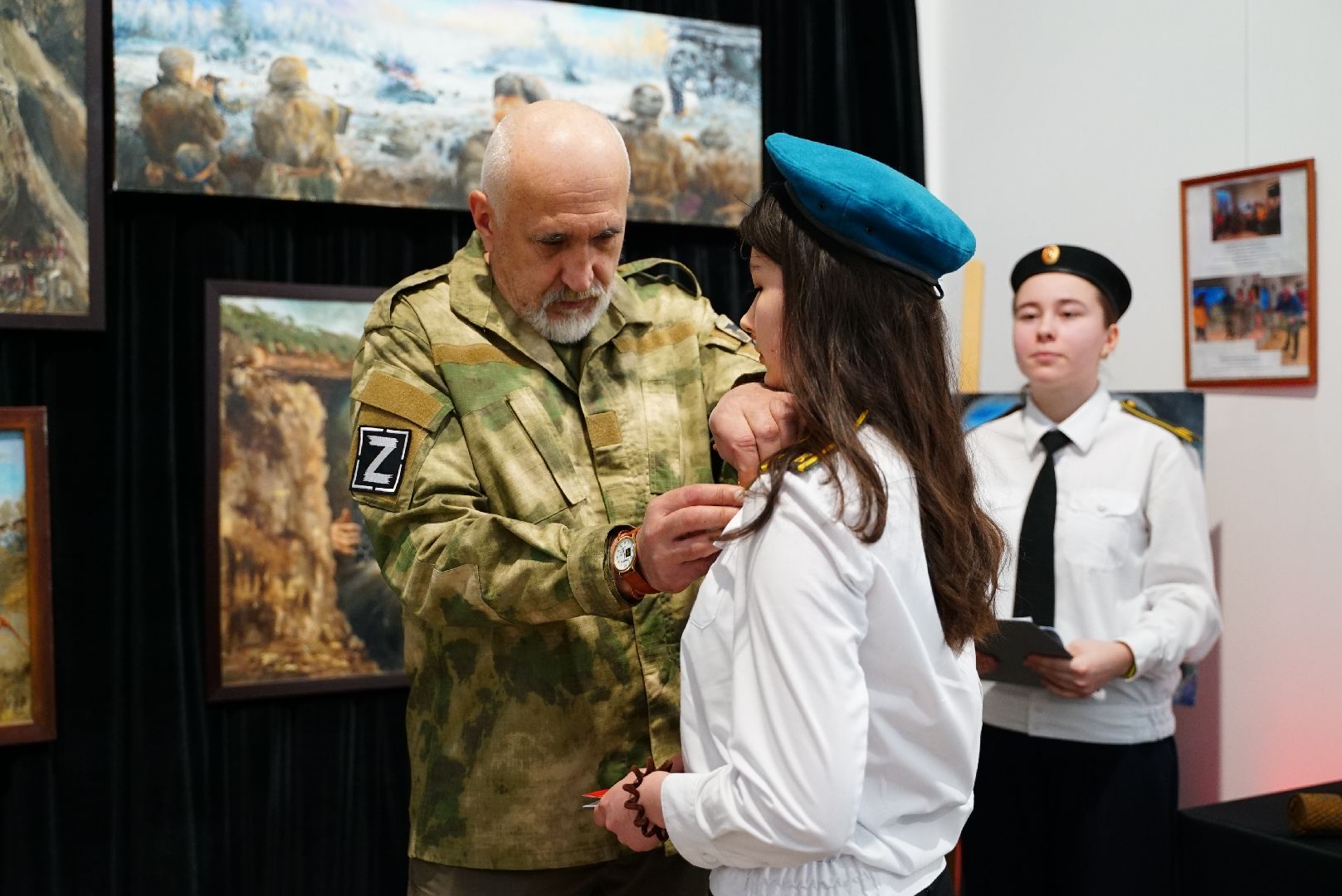 Выставка, Картины, Сво, Вов, вертикалки,