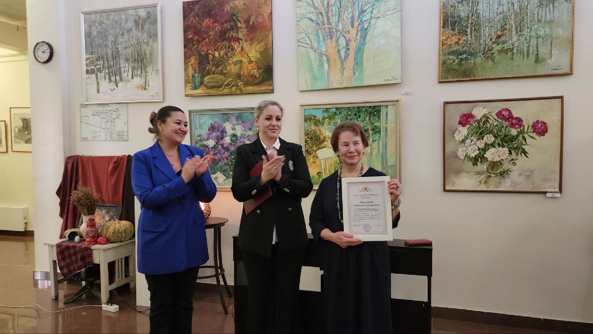 Выставка картин, Истра, Юбилей,школа искусств,