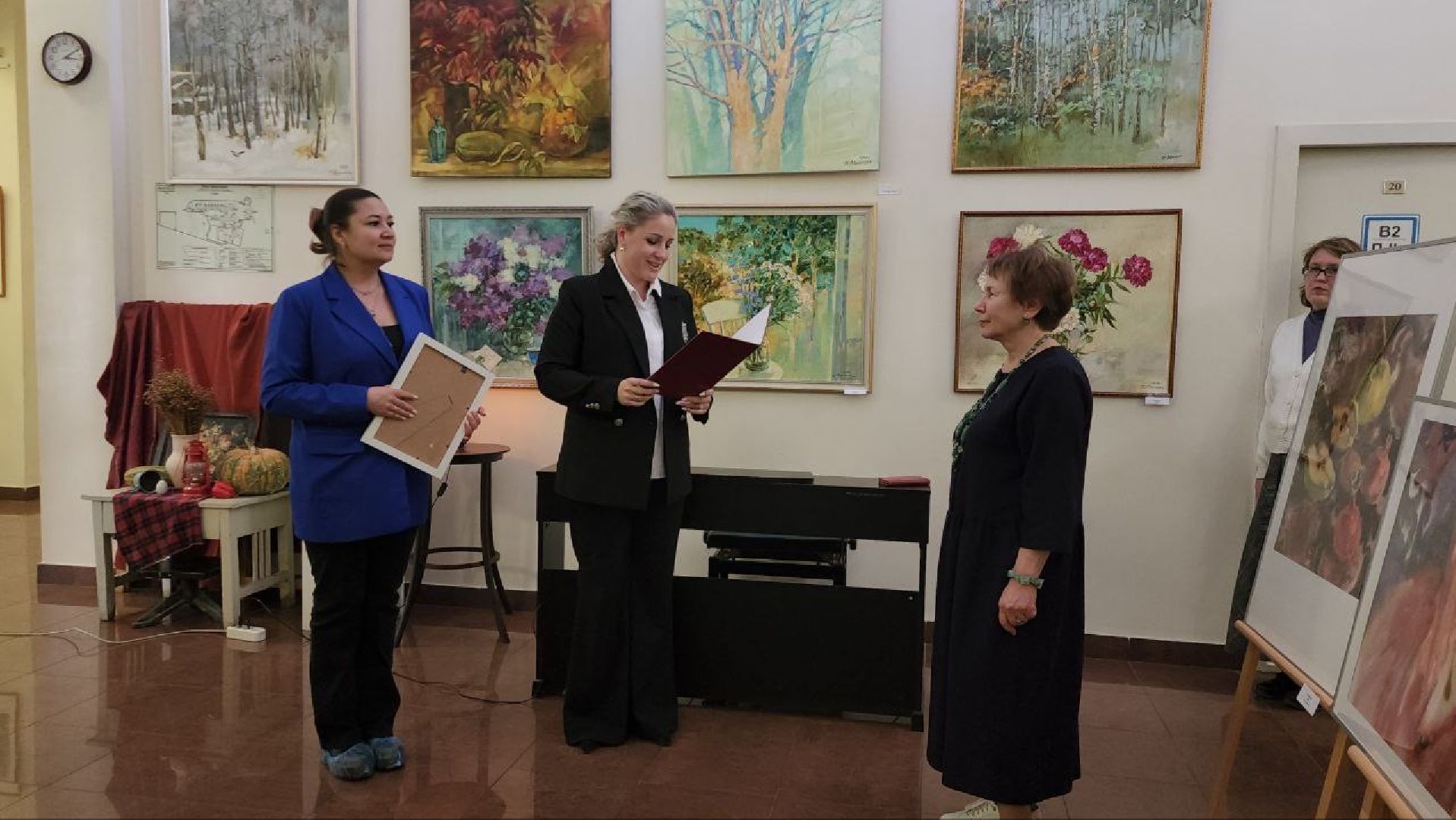 Выставка картин, Истра, Юбилей,школа искусств,