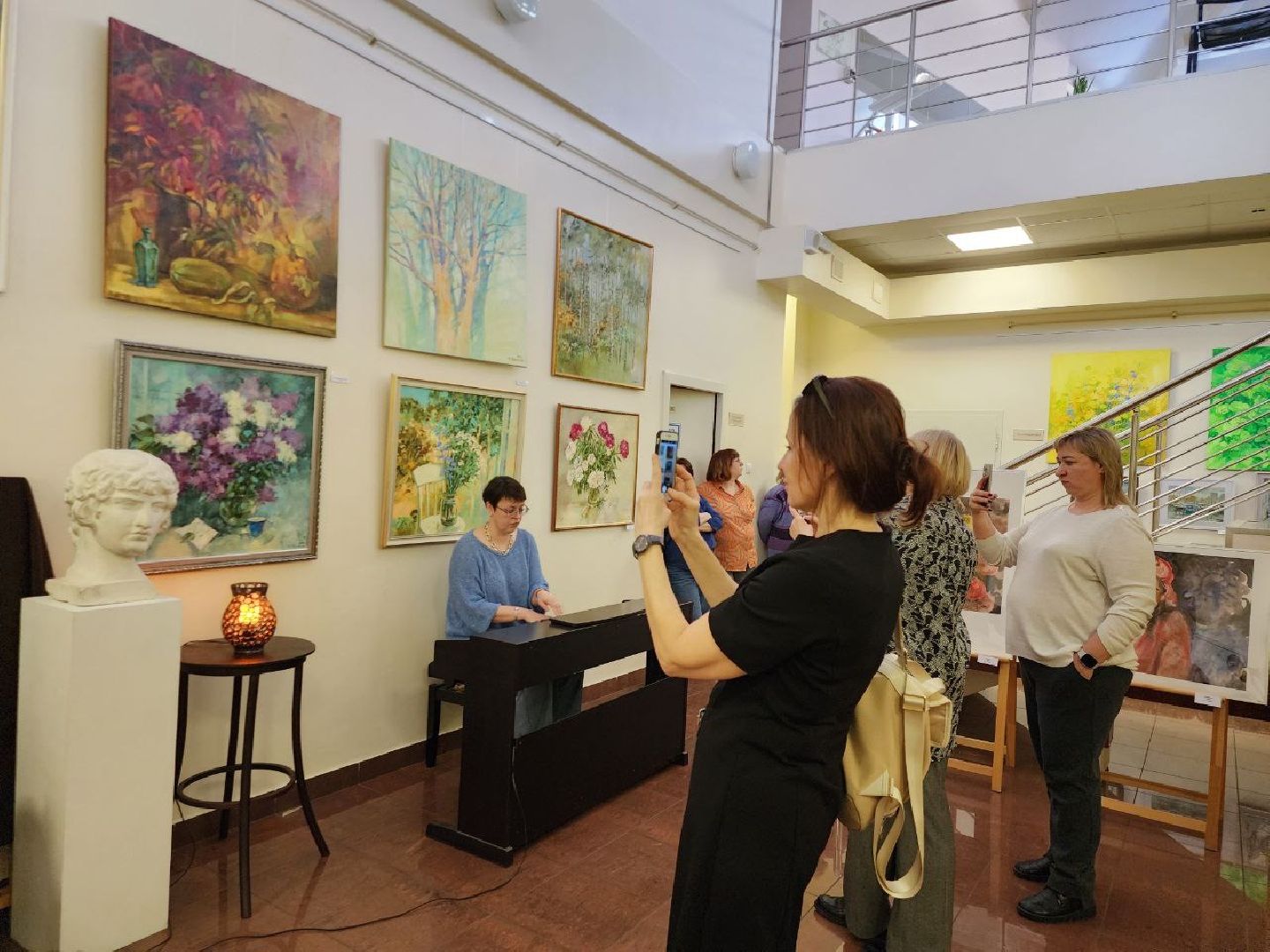 Выставка картин, Истра, Юбилей,школа искусств,