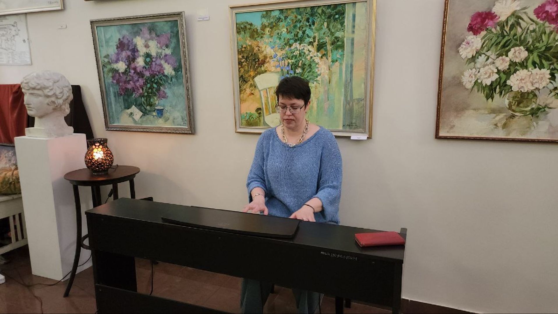 Выставка картин, Истра, Юбилей,школа искусств,