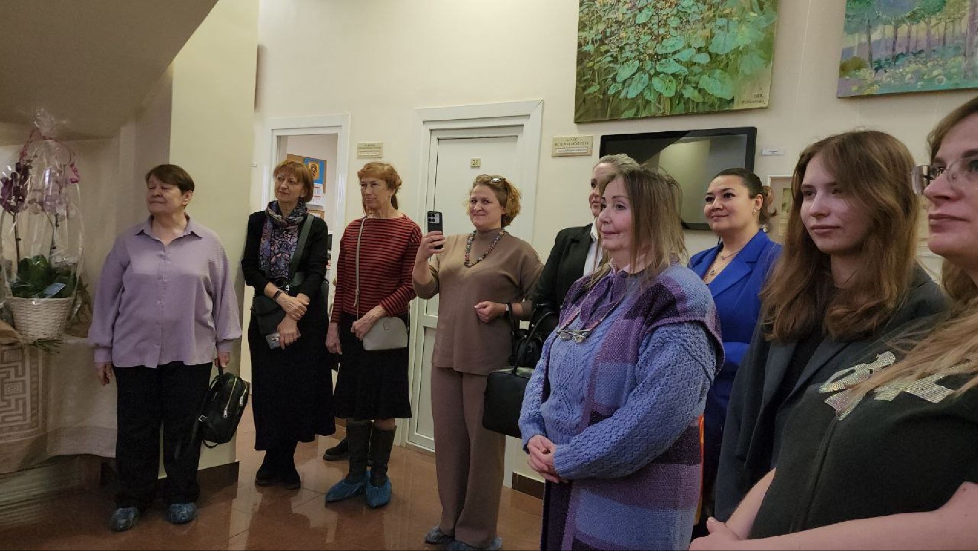 Выставка картин, Истра, Юбилей,школа искусств,