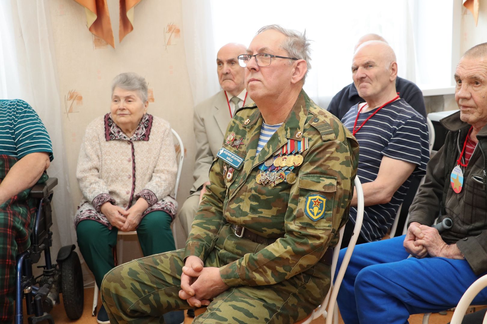 ивантеевка, интернат, пожилые люди, подарки, праздник,нежный бизнес, забота о жителях,