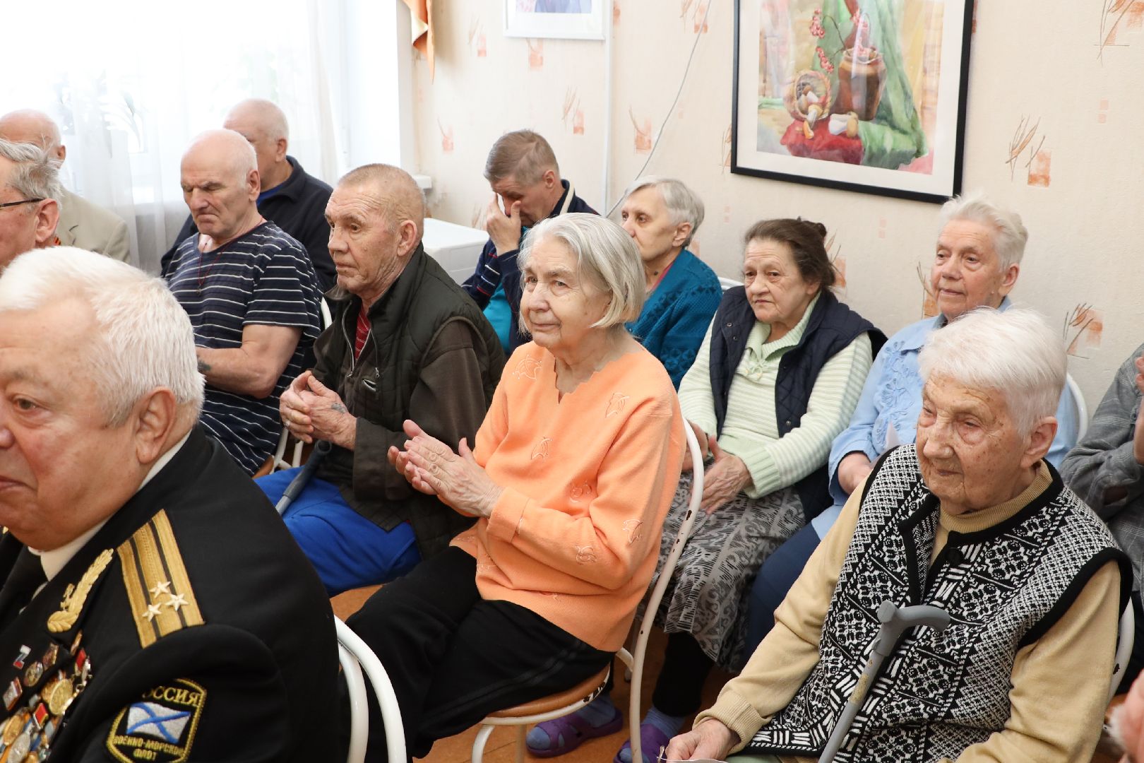 ивантеевка, интернат, пожилые люди, подарки, праздник,нежный бизнес, забота о жителях,