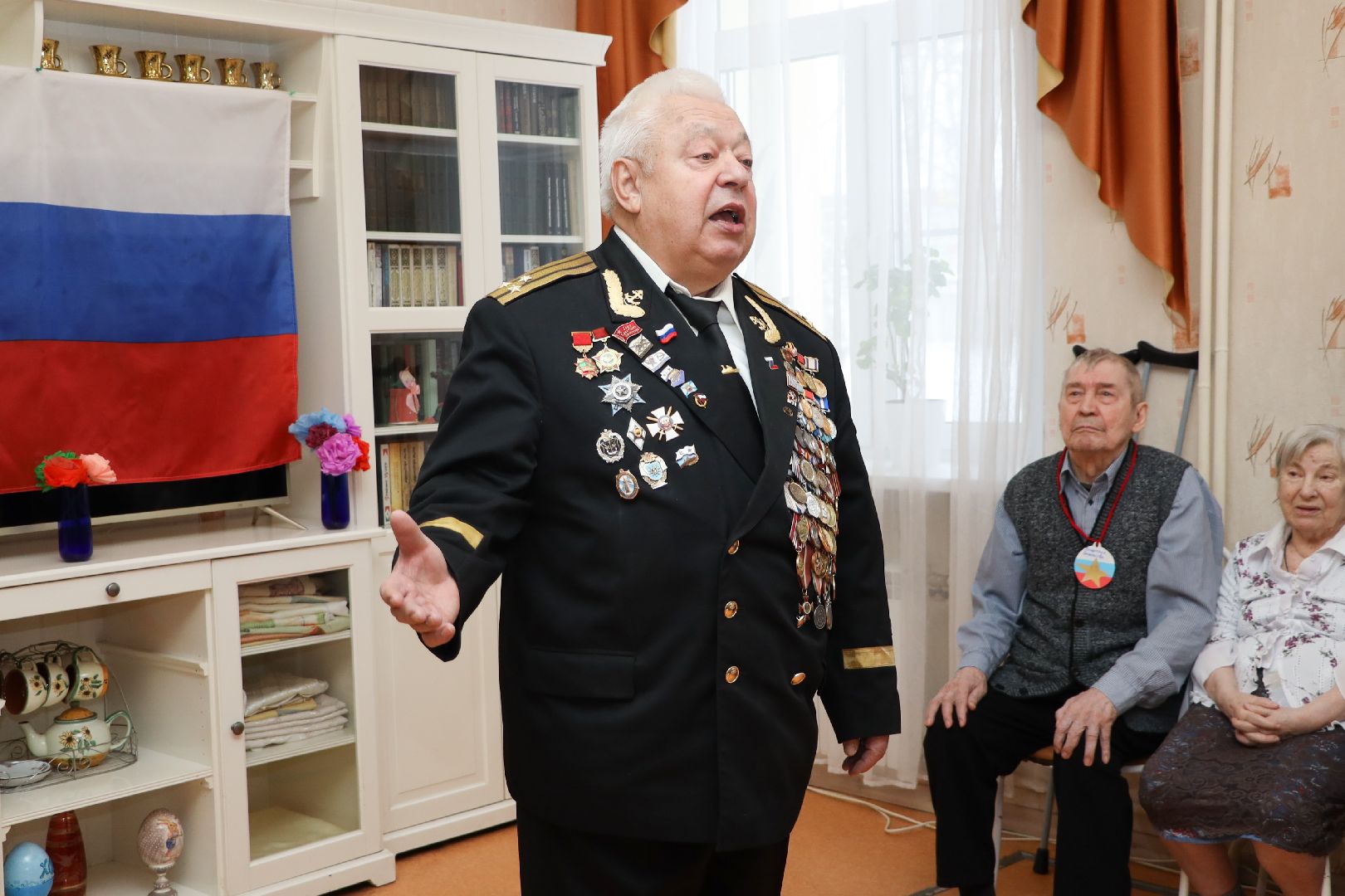 ивантеевка, интернат, пожилые люди, подарки, праздник,нежный бизнес, забота о жителях,