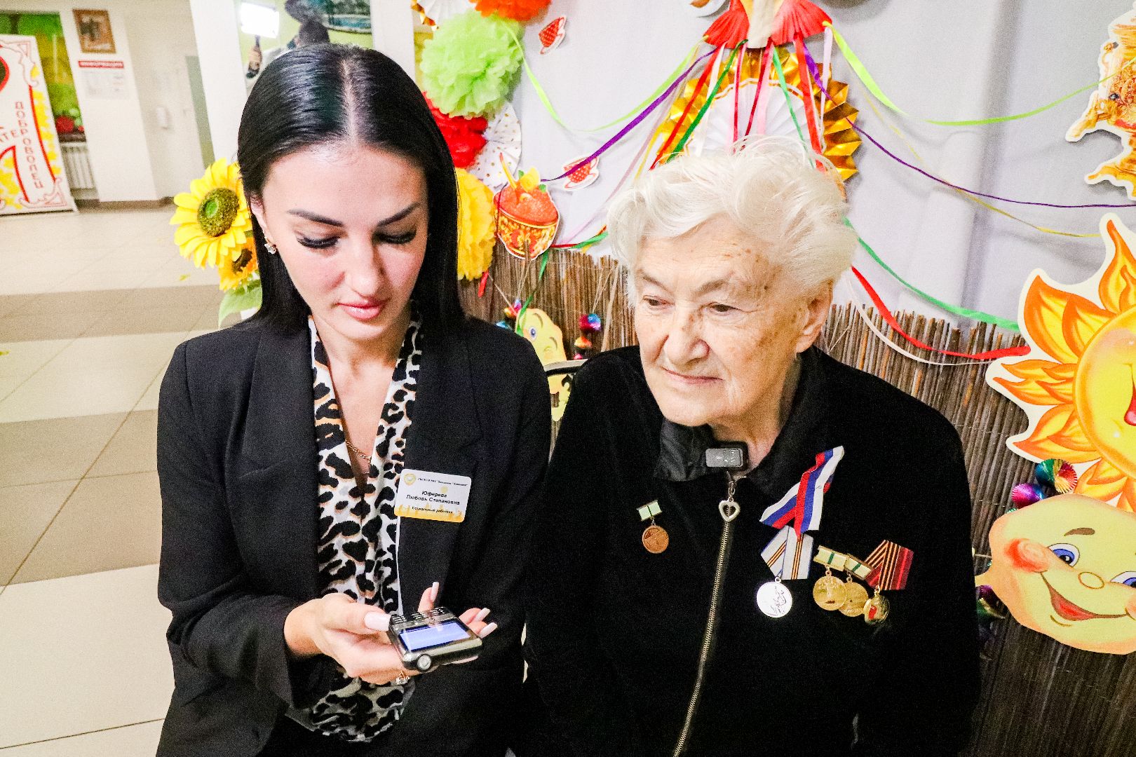 Клин, общество, ветераны, мобильная акция, вертикалки, день победы, 80 лет победы, вертикалки,